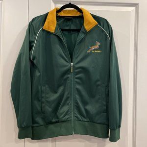 Sa Rugby Green Jacket Sz M Springboks